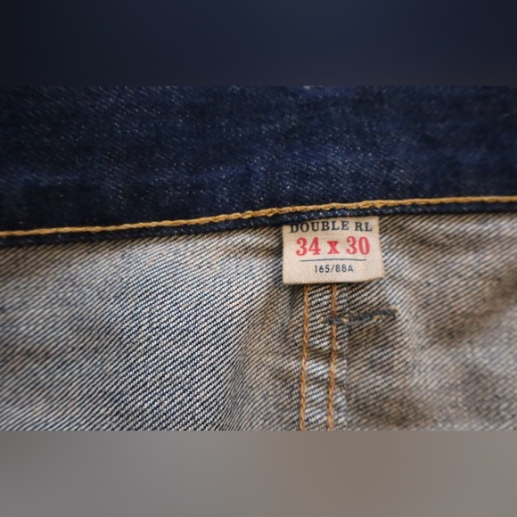 Ralph Lauren Double RL Blue Straight Jeans - Picture 5 of 15